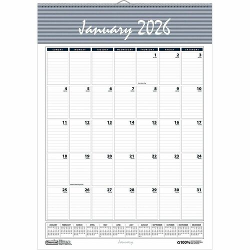 Bar Harbor Wall Calendar
