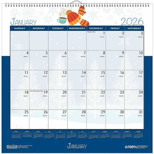 Seasonal Wall Calendar