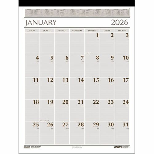 Classic Wall Calendar