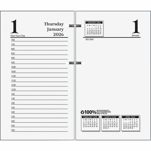 Refill, Economy Desk Calendar
