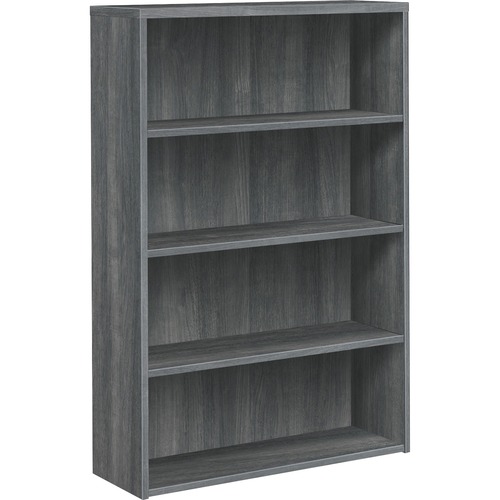 Bookcase, 4 Fixed Shelves, 36" x 13-1/8" x 57-1/8", Sterling Ash