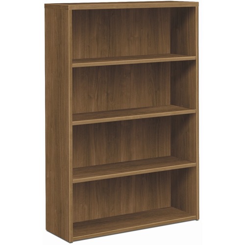 Bookcase, 4 Fixed Shelves, 36" x 13-1/8" x 57-1/8", Pinnacle