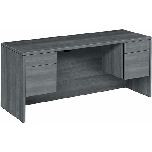 Credenza, 2 Base 1 File Drawer, 60" W