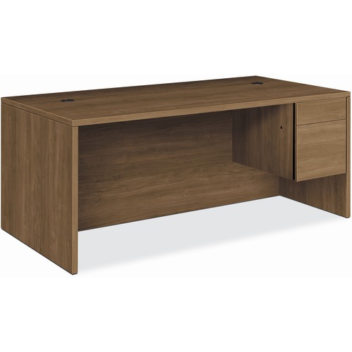 Right Pedestal Desk, 72" x 36" x 29-1/2", Pinnacle