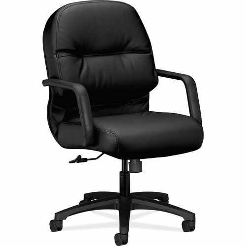 Chair, Exec, Mid-Back, Black