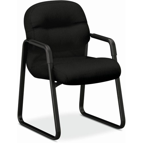 Chair, Guest, With Arms, Black