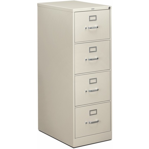 File, Legal, 4 Drawer, With Lock, Gray