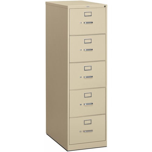 File, Legal, 5 Drawer, With Lock, Polyurethane