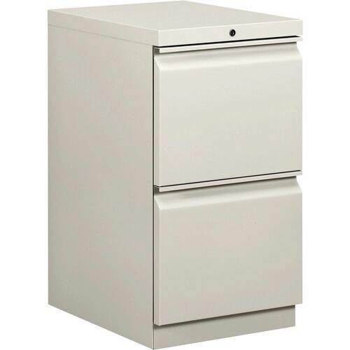 Pedestal, Mobile, 2 Fdr, Light Gray
