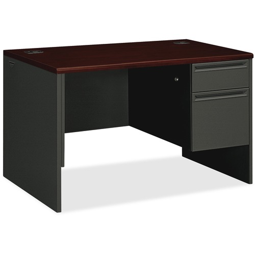 Desk, Single Pedestal, 48x30, My/CCL