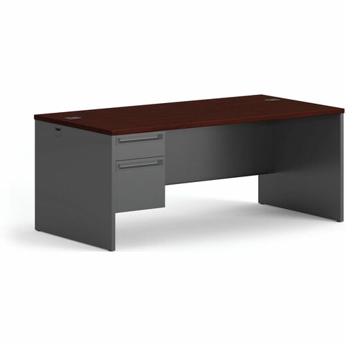 Desk, Single Pedestal, 2 Leg, 72x36, My Cl