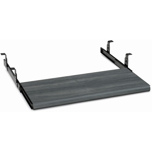 Keyboard Platform, Laminate, 21-1/2" x 10" x 1-1/8", Sterling Ash