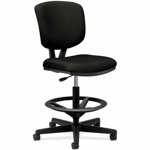 Stool, Height Adjustable, Black