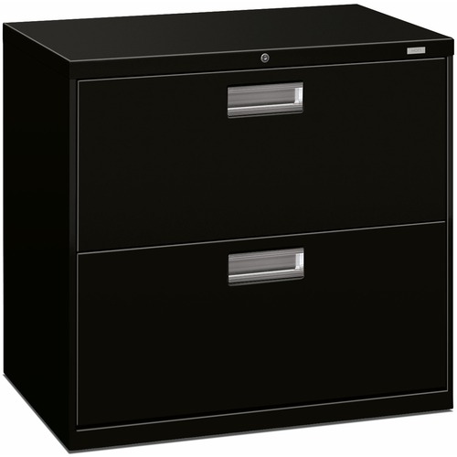 File, Lateral, 2 Drawer, 30" Black