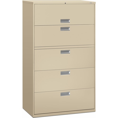 File, Lat, 5 Drawer, 42" Wide with Lock, PY
