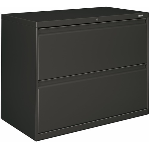 2-Drawer Lateral File, With Lock, 36"x19-1/4"x28-3/8", CCL