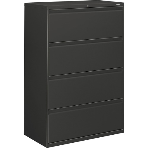 4-Drawer Lateral File, With Lock, 36" x 19-1/4" x 53-1/4", CCL