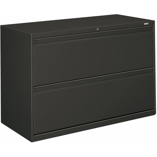 2-Drawer Lateral File, With Lock, 42"x19-1/4"x28-3/8", CCL