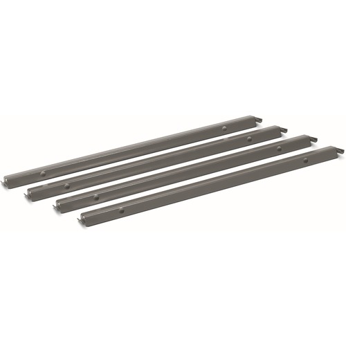 Rails, Single, File, Lateral, Gray 4/PK