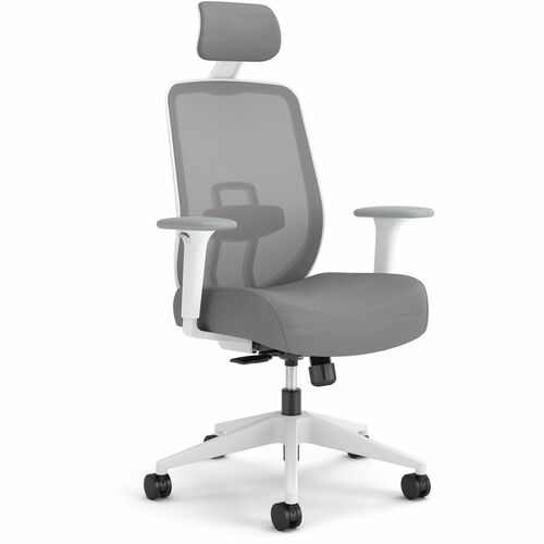 Chair, Task, Mesh Back, Arms, Gray