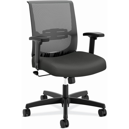 Chair, Task, Adjustable Lumbar, Adjustable Arm