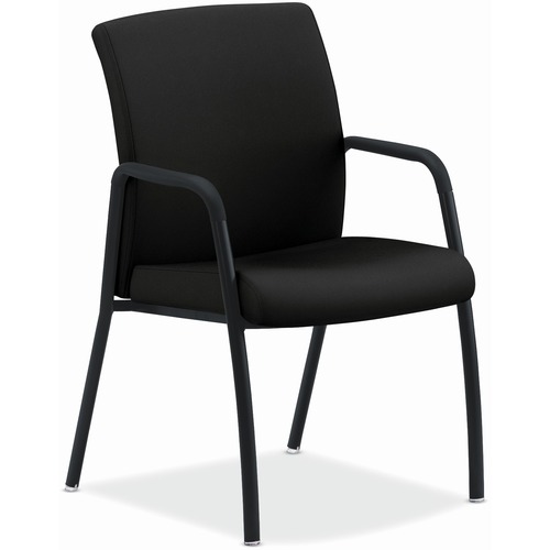 Guest Chair, With Arms, 23"x24"x35-1/2", Black Centurion