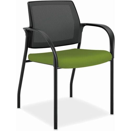 Stacking Chair, w/Glides, 25" x 21-3/4" x 33-1/2", Pear Seat