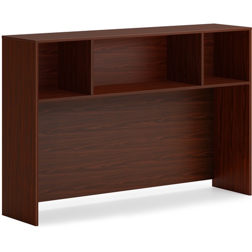 Hutch, No Doors, 60" x 14-1/2" x 39-3/4", Mahogany