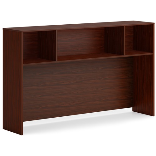 Hutch, No Doors, 66" x 14" x 39-1/4", Mahogany