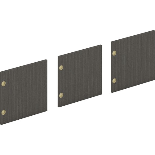 Doors, For Mod 48" Wall-Mounted Storage, Slate Teak 3/ST