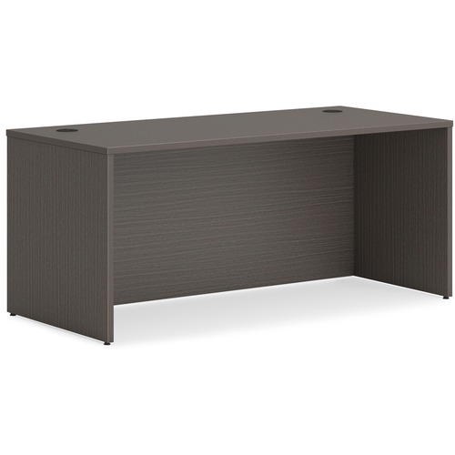 Desk Shell, Rectangle, 72" x 36" x 29", Slate Teak