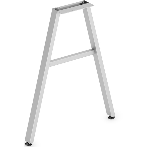 Leg, Angled, 24" W, Silver