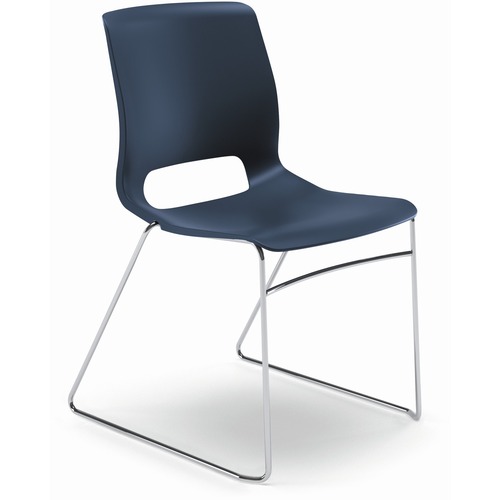 High Density Stack Chair, 23"x21"x32-1/4", Regatta 4/CT