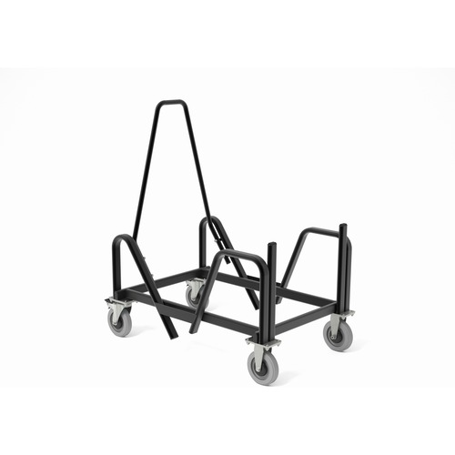Seating Mobile Cart, 21" x 34-1/4" x 36", Black