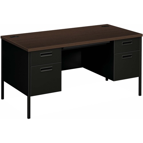 Desk, Pedestal, Double, Mop
