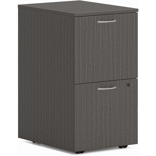 Pedestal, 2 Drawer, Slateak