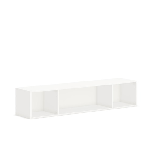 Storage, Wall-Mounted, Open, 66" x 14" x 13-1/2", Simply White