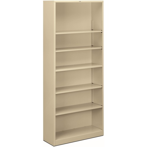 Bookcase, 6 Shelf, 82" Height, Py
