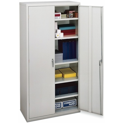 Cabinet, Storage, 72" H, Light Gray