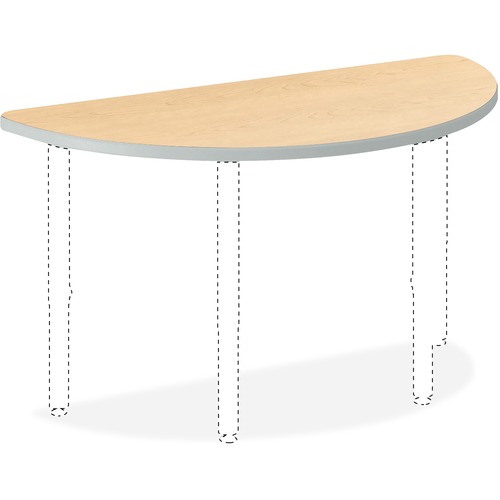 Tabletop, Half Round, 30 X 60, Maple