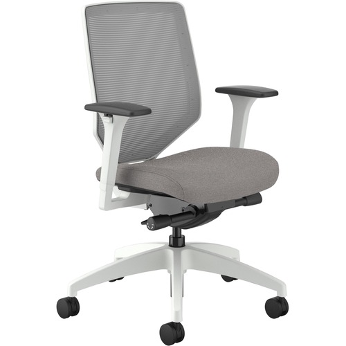 Task Chair, Mesh Back, 29-1/2" x 29-1/2" x 42-1/2", Sterling Seat