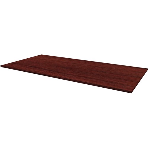 Tabletop, For Preside Base, Rectangular, 96" x 48" x 1", Mahogany