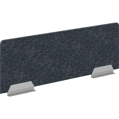 Desktop Screen, Front, Straight, f/Coordinate, 58" x 20", Dark Gray