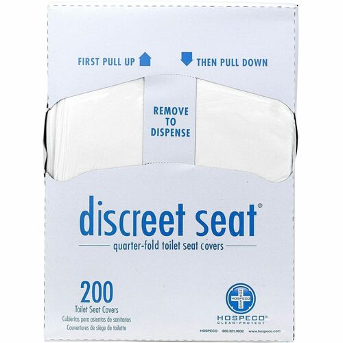 Discreet Seat Toilet Seat Covers 25/CT