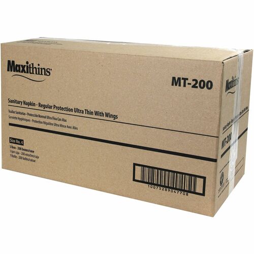 Maxithins Vended Maxipads With Wings 200/CT