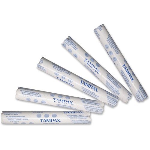 Tampons, Individually Wrapped, White 500/CT