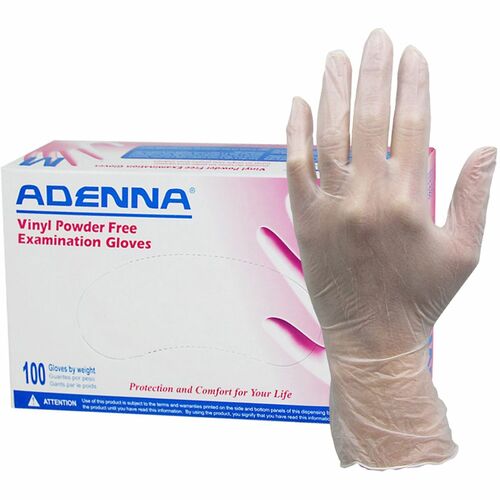 Gloves, Exam, Vinyl, 4 Mil, 9-2/5" L, XL, TLT, 100/BX Per Carton 10/CT