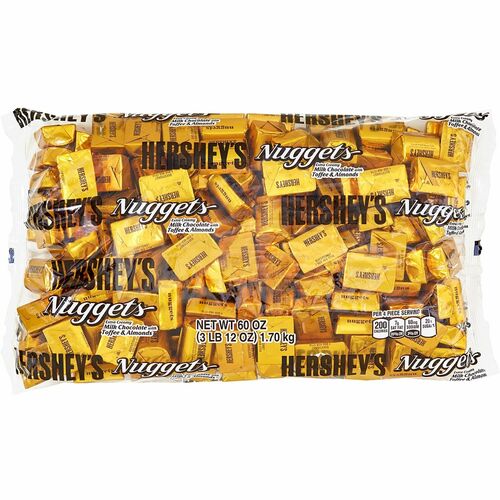 Candy, Hershey Toffee Almond, 60 Oz