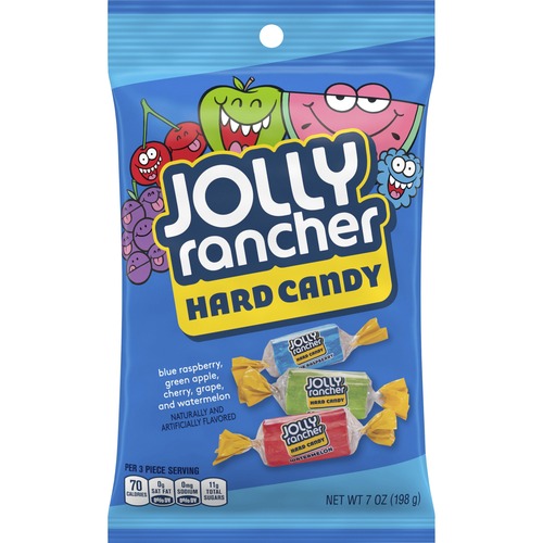 Candy, Jelly Ranchers, Astd, 7 Oz 12/CT