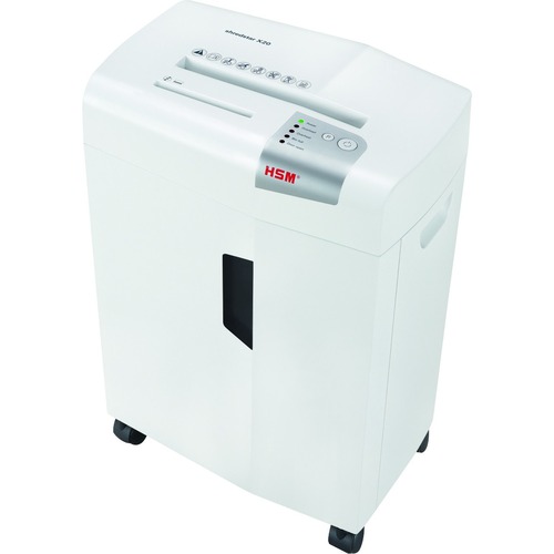 Shredder, Cross-Cut, Anti-Jam, 20 Sheet Capacity, White